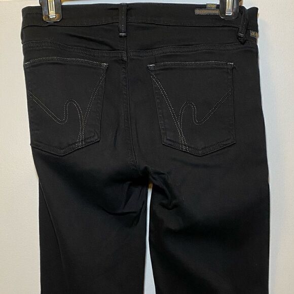 CITIZENS OF HUMANITY Avedon Slick Skinny Leg Black Women’s Size 27 - Picture 9 of 14
